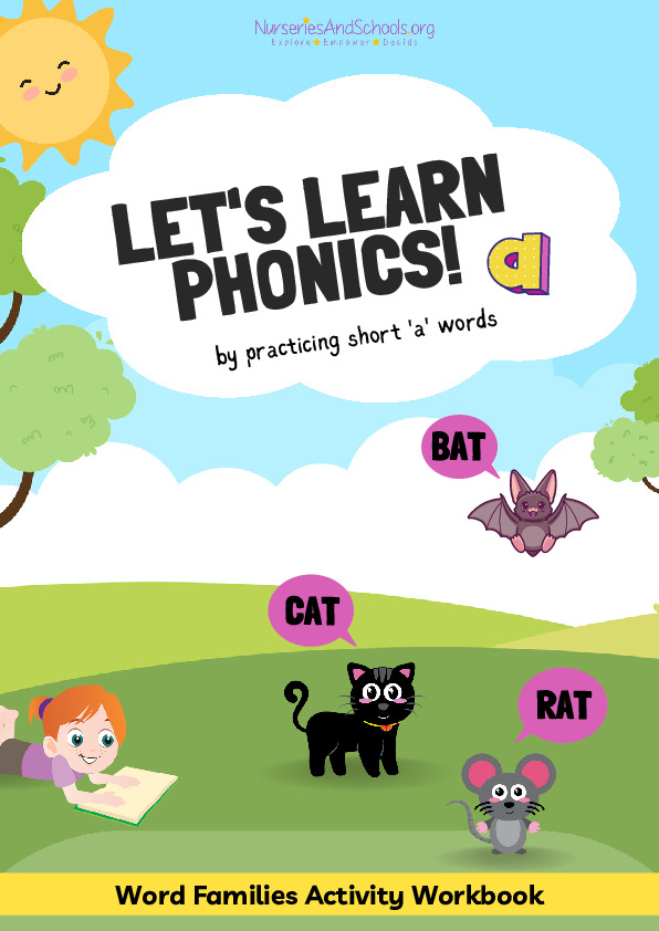 Phonics activity workbook