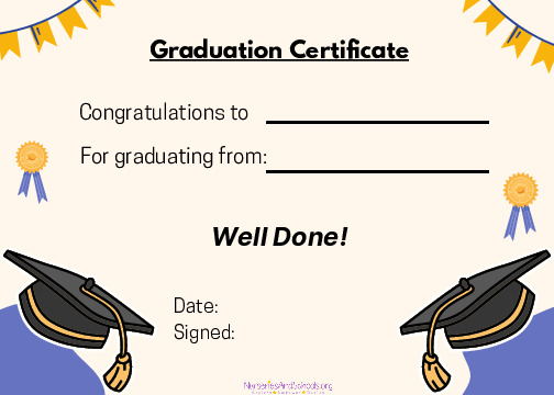 Graduation Certificate