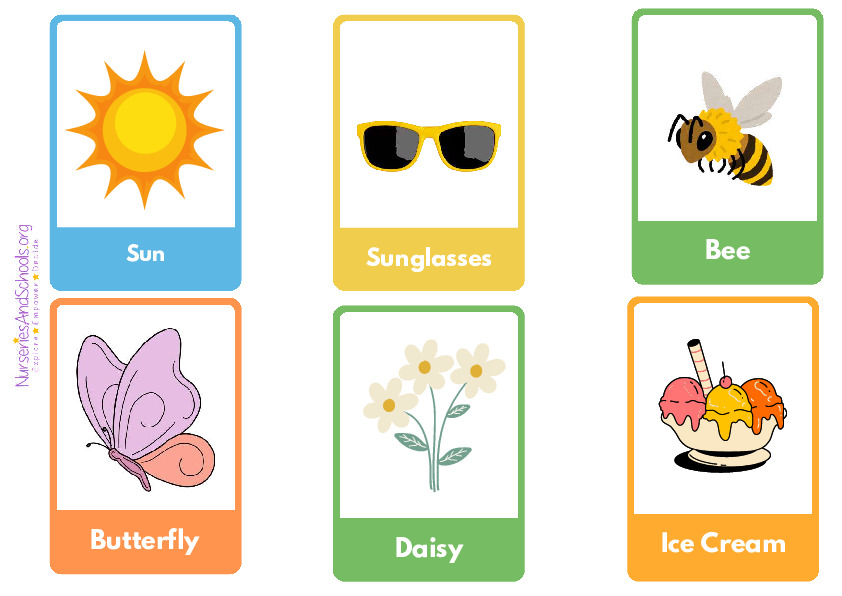 Summer Flashcards