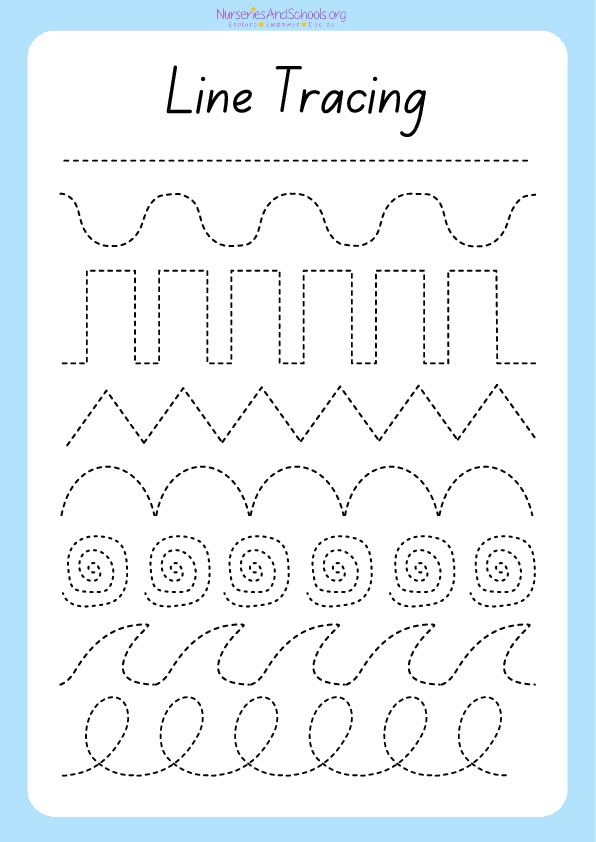 Line Tracing Worksheet