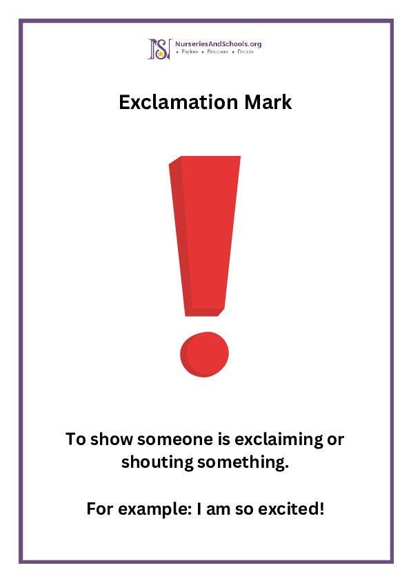 Punctuation Marks and when to use them worksheet