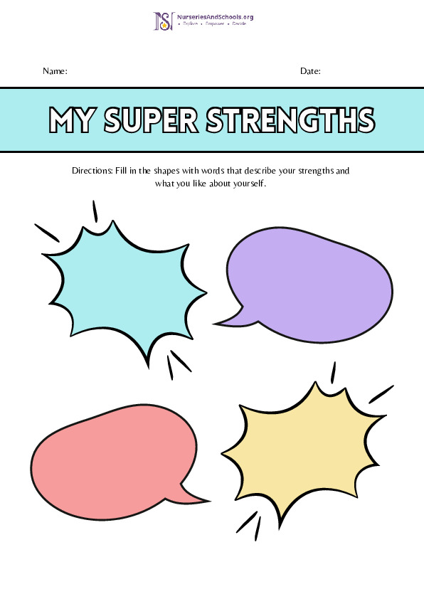 Well-being- My Super Strengths