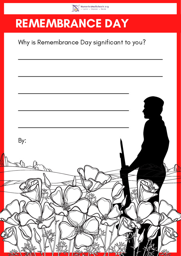 Remembrance Day Worksheet