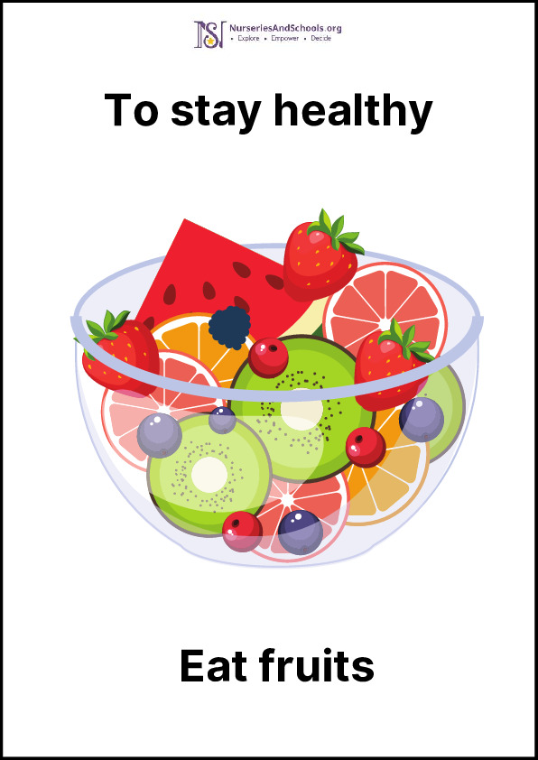 Healthy and Hygiene display posters