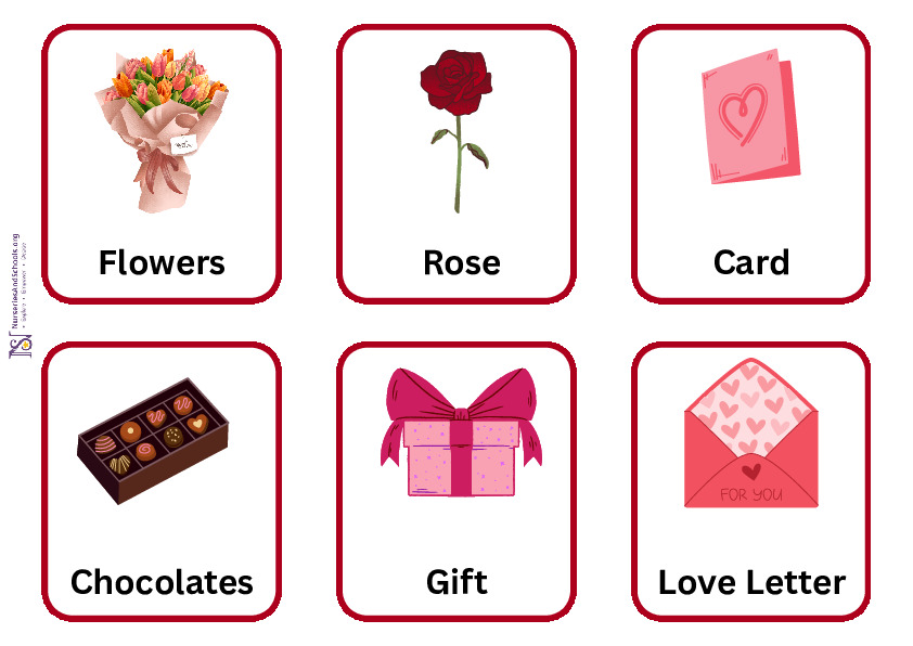 Valentine's Day Flashcards