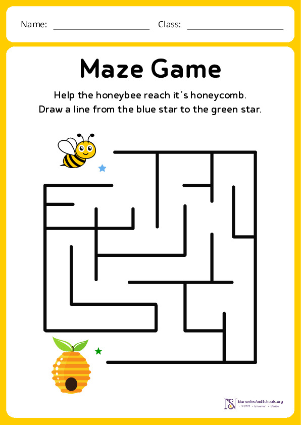 Honeycomb Maze Game