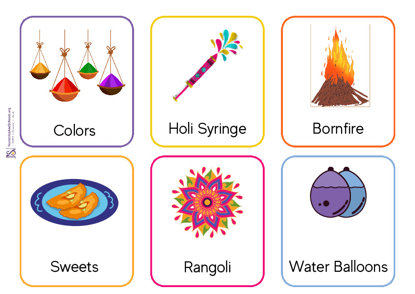 holi worksheet