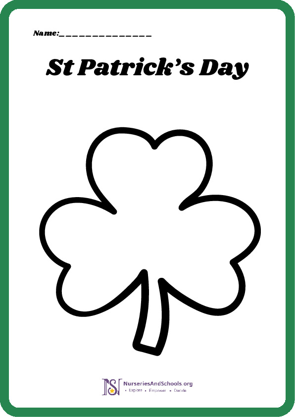 St Patrick's Day Coloring Book