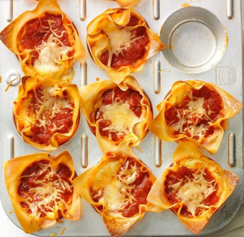 Muffin-Tin Lasagnas