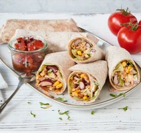 Veggie burritos