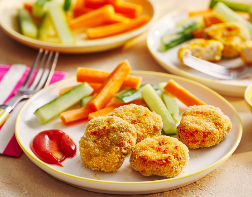 Chicken nuggets with hidden veg recipe