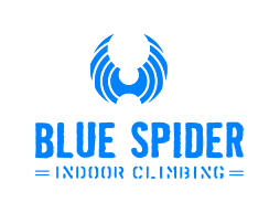 Blue Spider Climbing Surrey