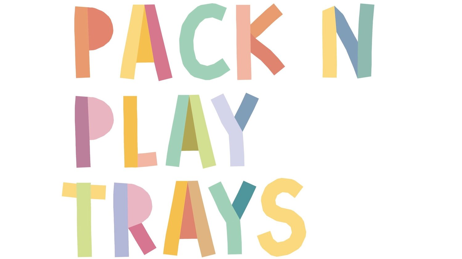 Pack n Play Trays